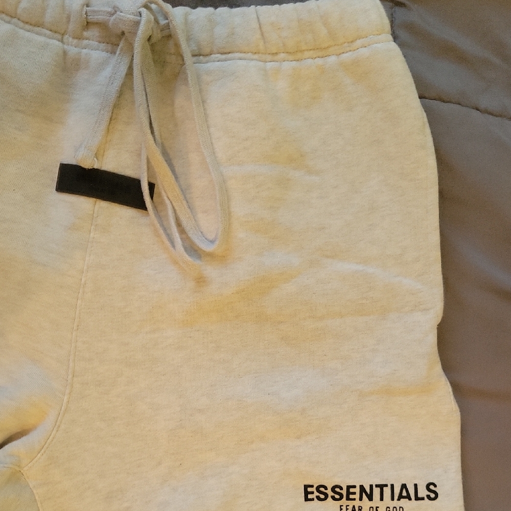 Essentials Cream Lounge Pants